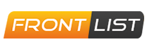 Frontlist - A news publishing portal logo